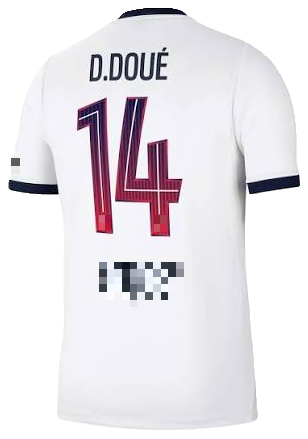 P-S-G (Les Parisiens) Away 2627 back