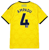 L-E-E (Whites) Away 2627 back